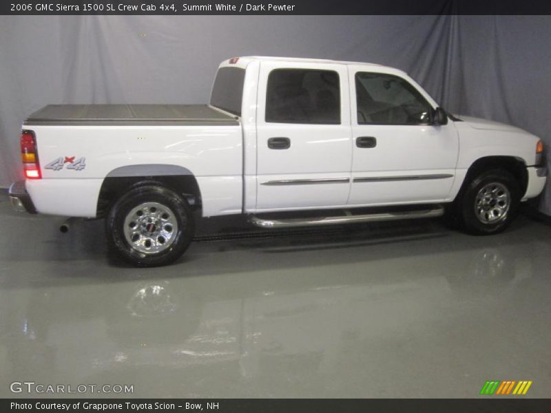 Summit White / Dark Pewter 2006 GMC Sierra 1500 SL Crew Cab 4x4