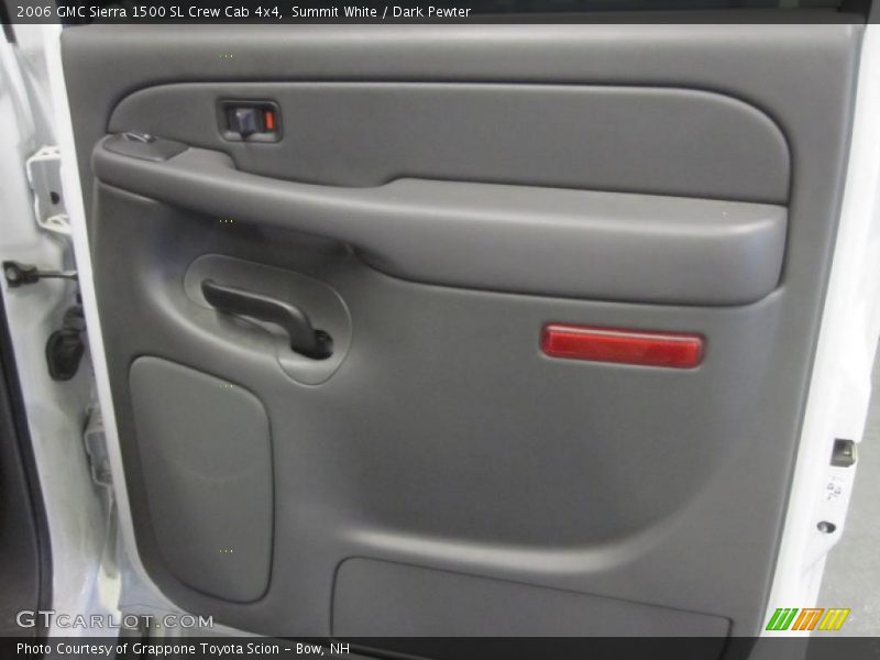 Summit White / Dark Pewter 2006 GMC Sierra 1500 SL Crew Cab 4x4