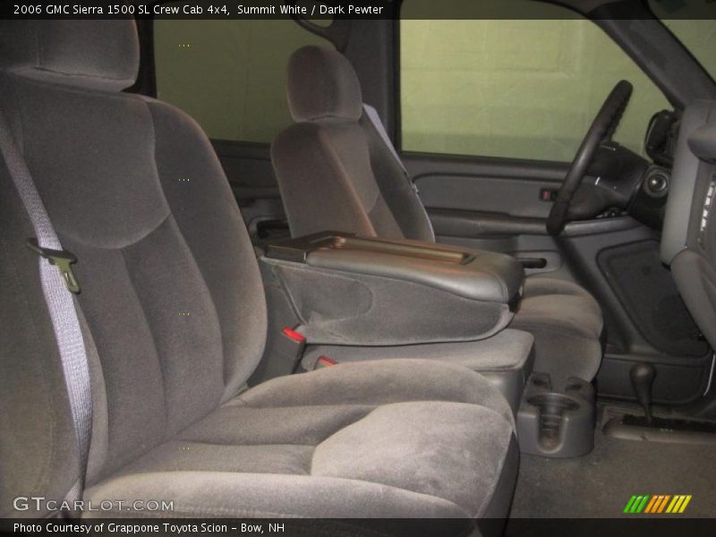 Summit White / Dark Pewter 2006 GMC Sierra 1500 SL Crew Cab 4x4