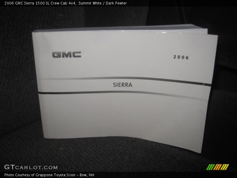 Summit White / Dark Pewter 2006 GMC Sierra 1500 SL Crew Cab 4x4