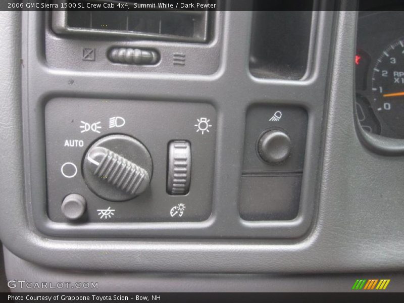 Summit White / Dark Pewter 2006 GMC Sierra 1500 SL Crew Cab 4x4
