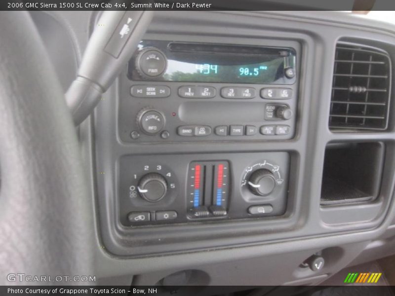 Summit White / Dark Pewter 2006 GMC Sierra 1500 SL Crew Cab 4x4