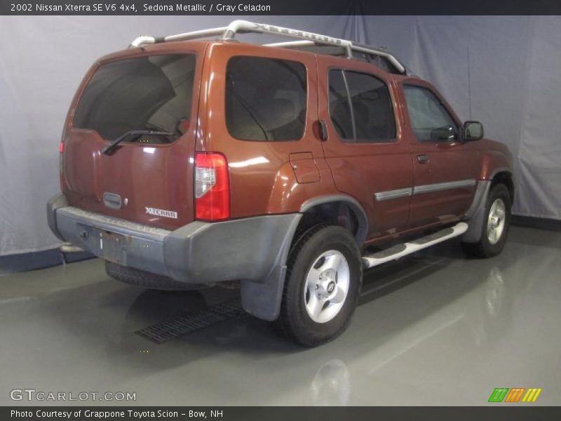 Sedona Metallic / Gray Celadon 2002 Nissan Xterra SE V6 4x4