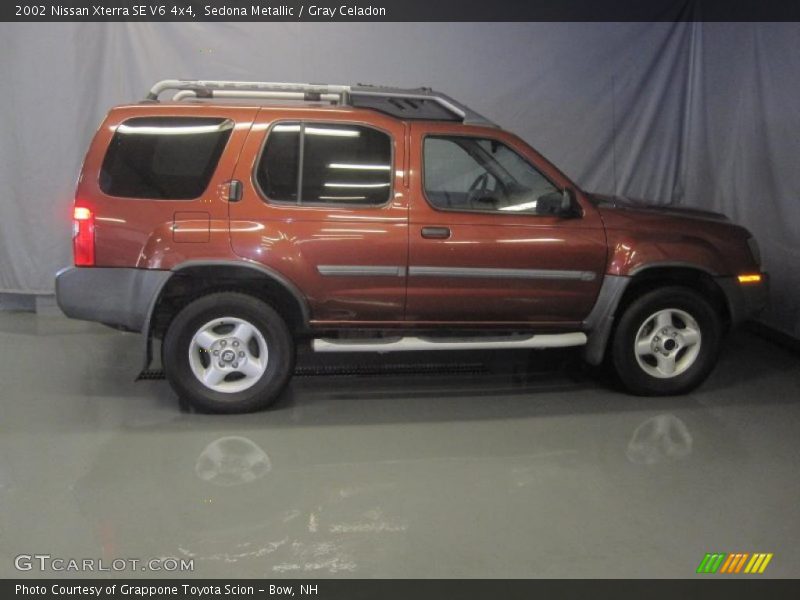 Sedona Metallic / Gray Celadon 2002 Nissan Xterra SE V6 4x4