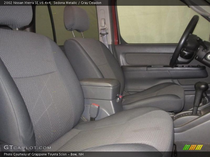 Sedona Metallic / Gray Celadon 2002 Nissan Xterra SE V6 4x4