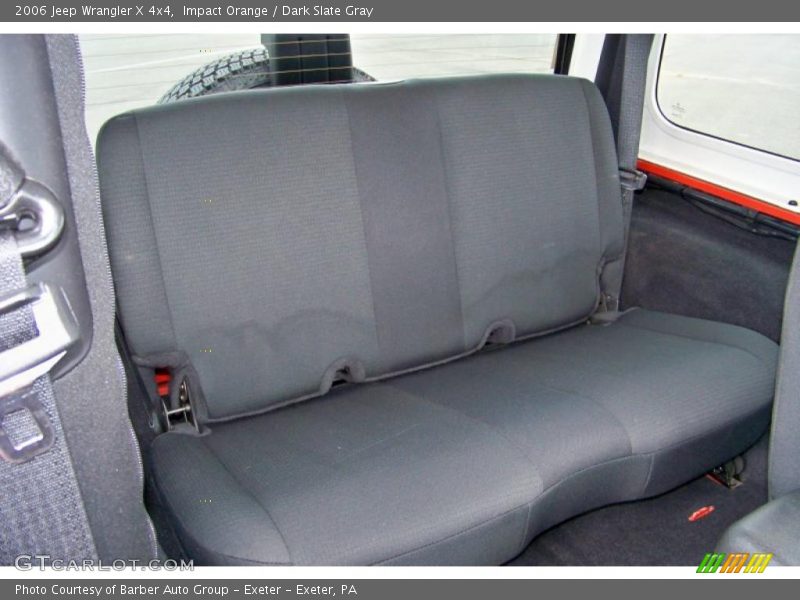 Impact Orange / Dark Slate Gray 2006 Jeep Wrangler X 4x4