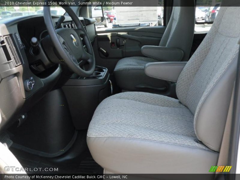 Summit White / Medium Pewter 2010 Chevrolet Express 1500 Work Van