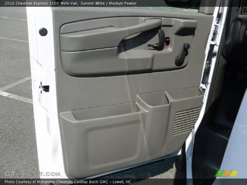 Summit White / Medium Pewter 2010 Chevrolet Express 1500 Work Van