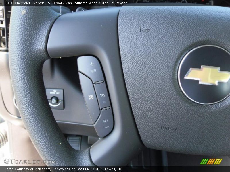 Summit White / Medium Pewter 2010 Chevrolet Express 1500 Work Van
