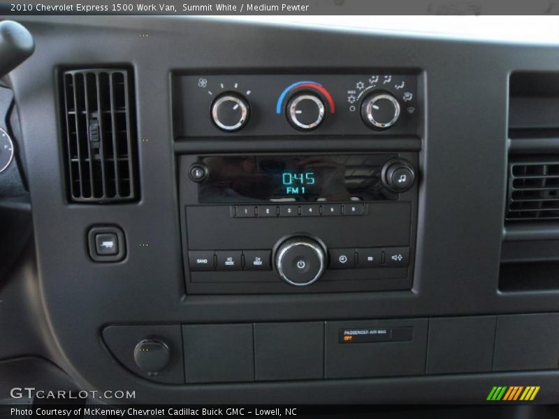 Summit White / Medium Pewter 2010 Chevrolet Express 1500 Work Van