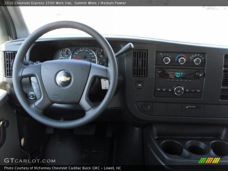 Summit White / Medium Pewter 2010 Chevrolet Express 1500 Work Van