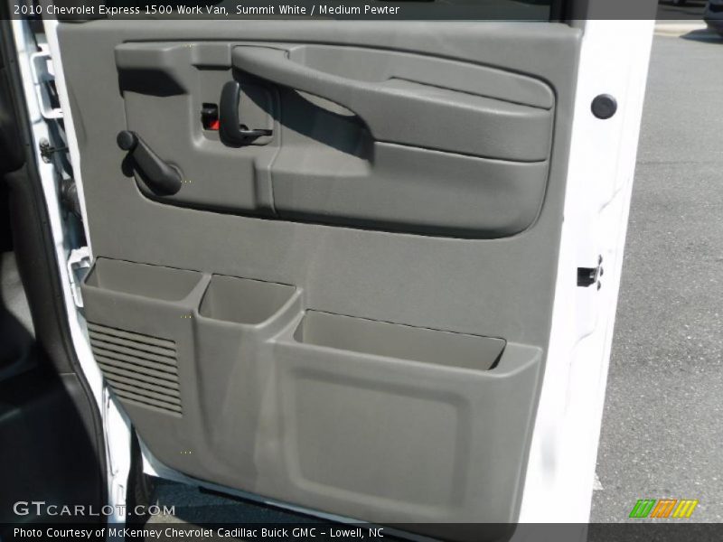 Summit White / Medium Pewter 2010 Chevrolet Express 1500 Work Van