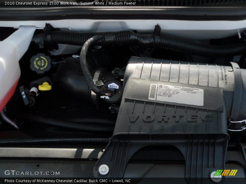 Summit White / Medium Pewter 2010 Chevrolet Express 1500 Work Van