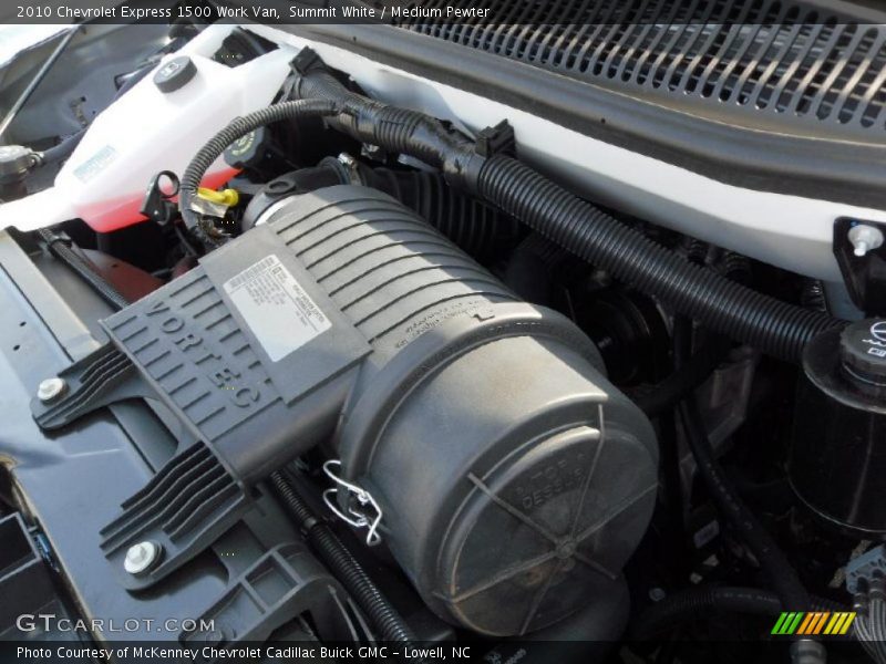 Summit White / Medium Pewter 2010 Chevrolet Express 1500 Work Van