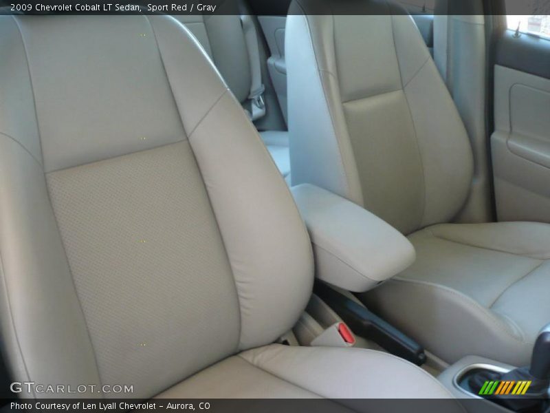 Sport Red / Gray 2009 Chevrolet Cobalt LT Sedan