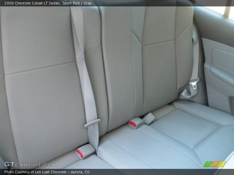 Sport Red / Gray 2009 Chevrolet Cobalt LT Sedan