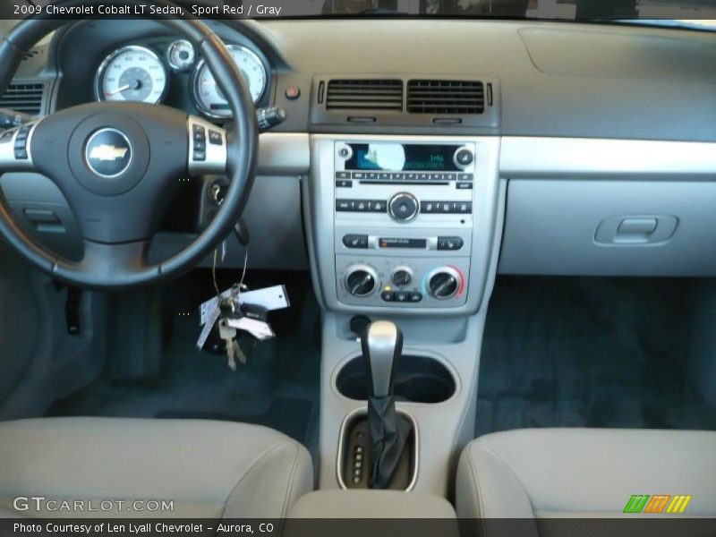 Sport Red / Gray 2009 Chevrolet Cobalt LT Sedan