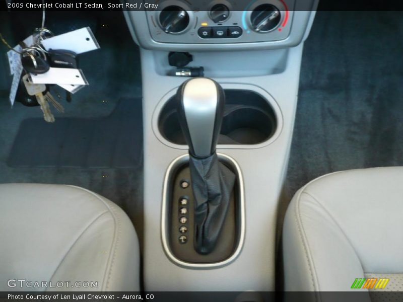 Sport Red / Gray 2009 Chevrolet Cobalt LT Sedan