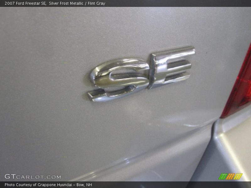 Silver Frost Metallic / Flint Gray 2007 Ford Freestar SE