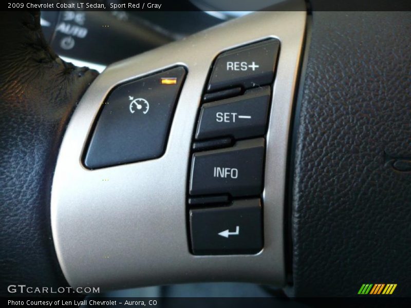 Sport Red / Gray 2009 Chevrolet Cobalt LT Sedan