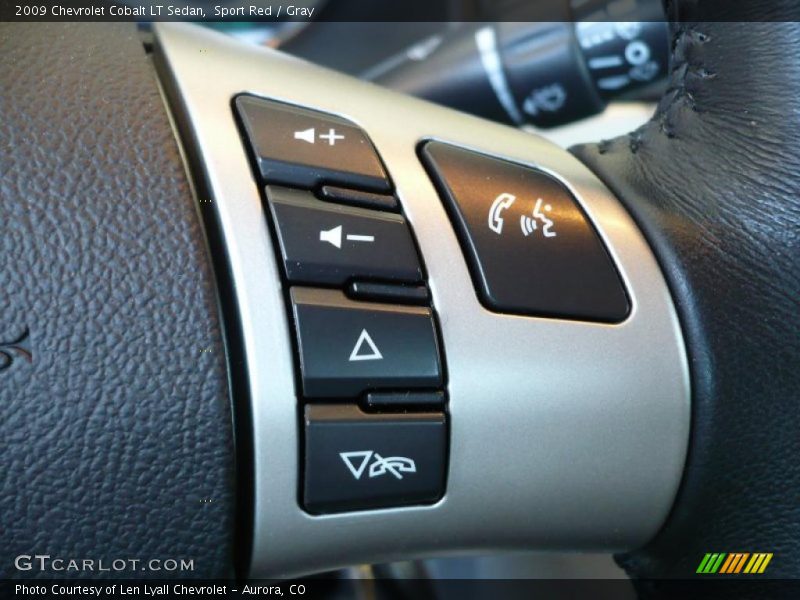 Sport Red / Gray 2009 Chevrolet Cobalt LT Sedan