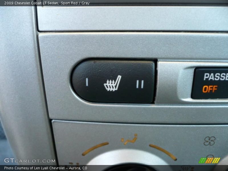 Sport Red / Gray 2009 Chevrolet Cobalt LT Sedan