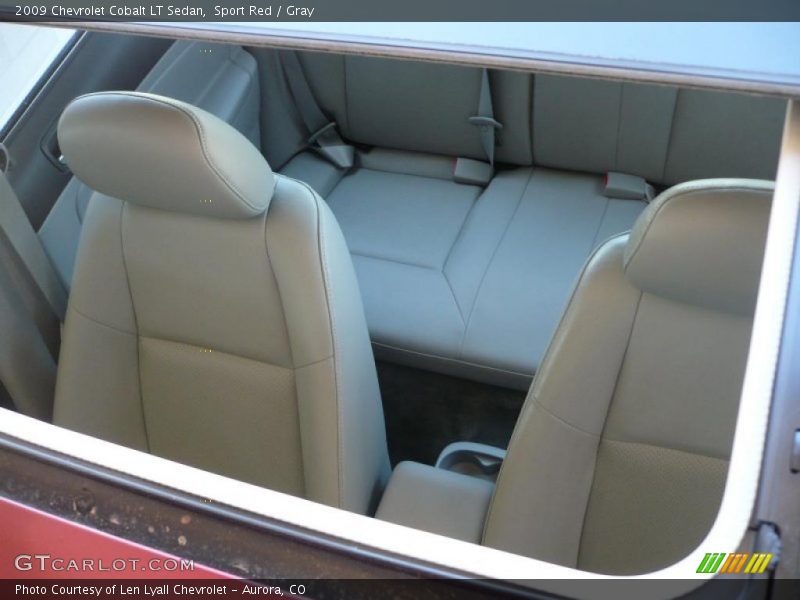 Sport Red / Gray 2009 Chevrolet Cobalt LT Sedan