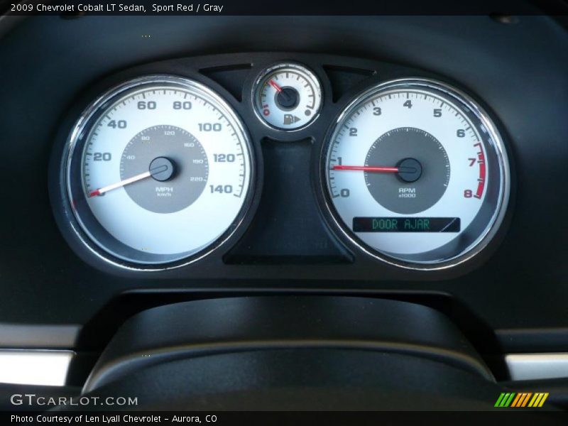 Sport Red / Gray 2009 Chevrolet Cobalt LT Sedan