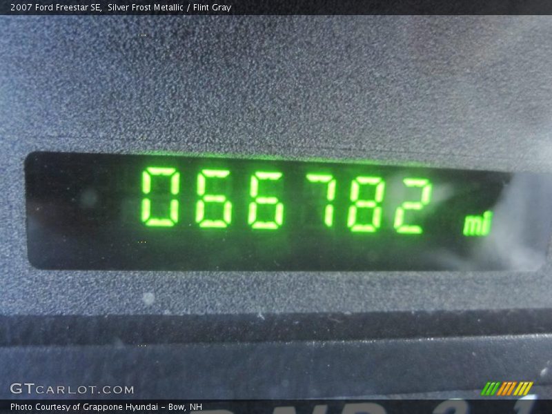 Silver Frost Metallic / Flint Gray 2007 Ford Freestar SE