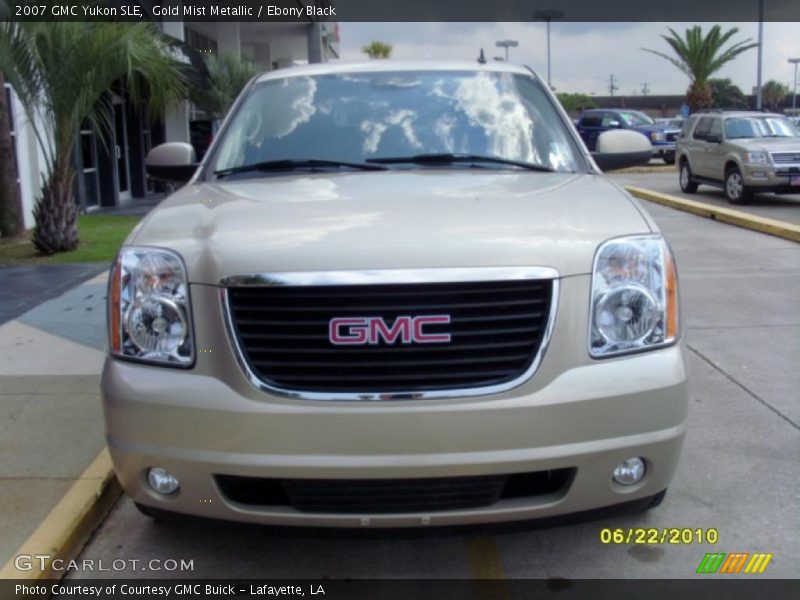 Gold Mist Metallic / Ebony Black 2007 GMC Yukon SLE