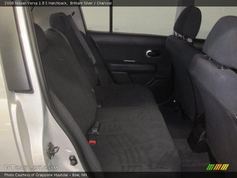Brilliant Silver / Charcoal 2008 Nissan Versa 1.8 S Hatchback