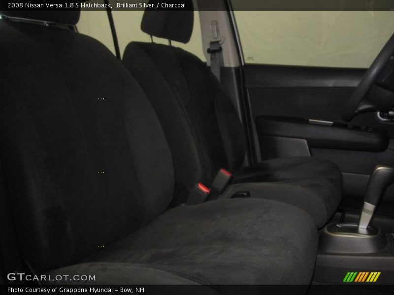 Brilliant Silver / Charcoal 2008 Nissan Versa 1.8 S Hatchback