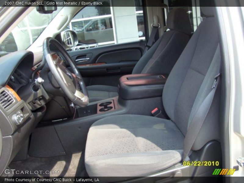 Gold Mist Metallic / Ebony Black 2007 GMC Yukon SLE