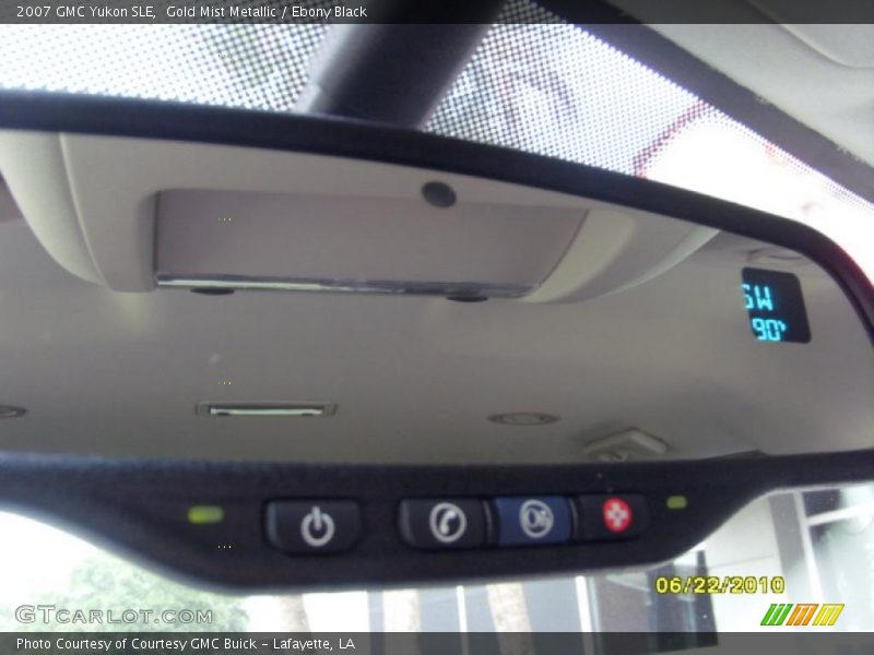 Gold Mist Metallic / Ebony Black 2007 GMC Yukon SLE