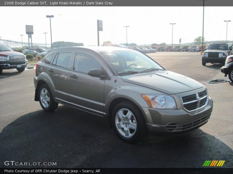 Light Khaki Metallic / Dark Slate Gray 2008 Dodge Caliber SXT