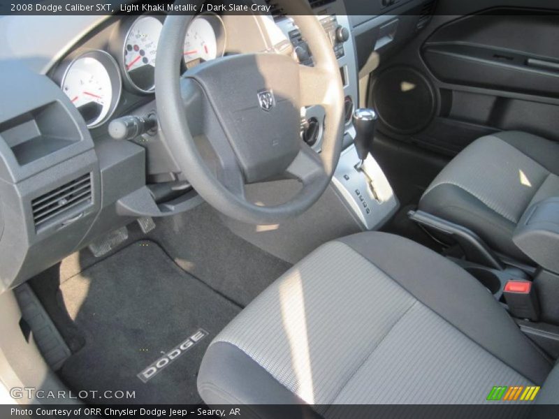 Light Khaki Metallic / Dark Slate Gray 2008 Dodge Caliber SXT
