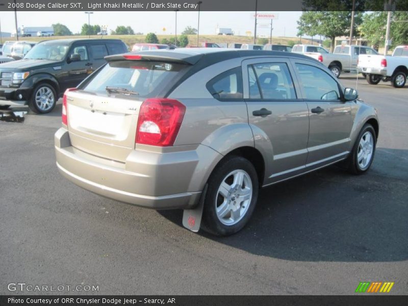 Light Khaki Metallic / Dark Slate Gray 2008 Dodge Caliber SXT