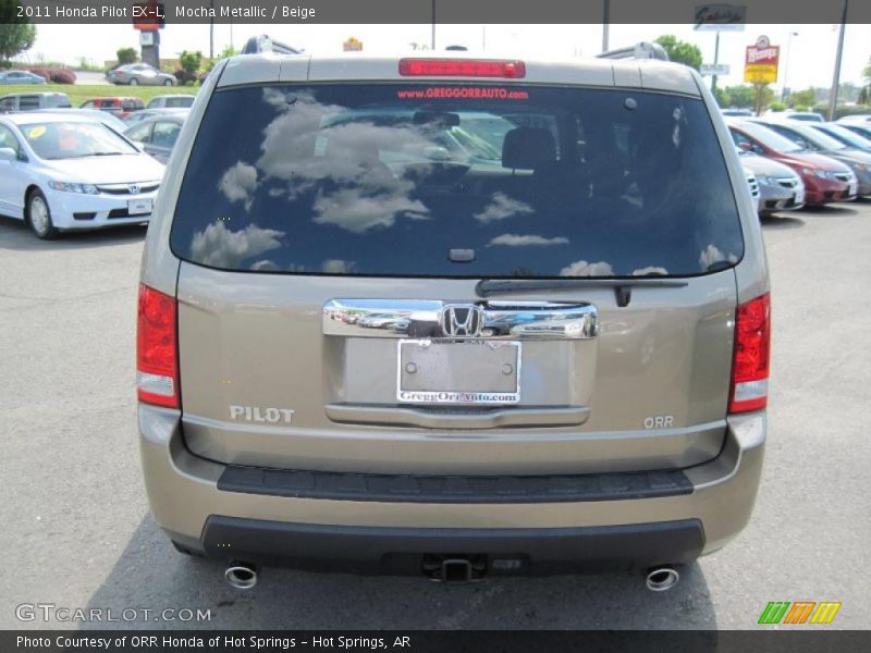 Mocha Metallic / Beige 2011 Honda Pilot EX-L