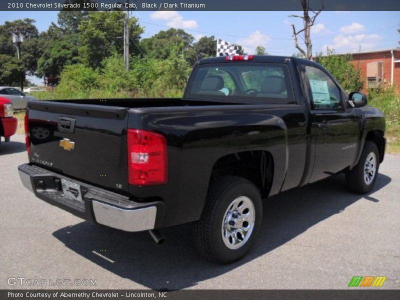 Black / Dark Titanium 2010 Chevrolet Silverado 1500 Regular Cab