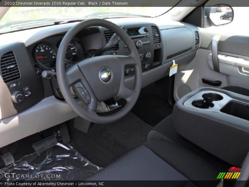 Black / Dark Titanium 2010 Chevrolet Silverado 1500 Regular Cab