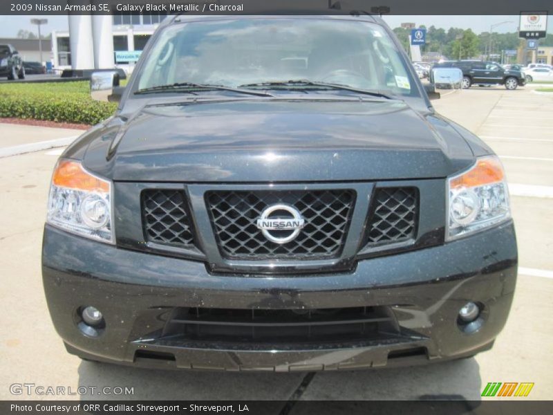Galaxy Black Metallic / Charcoal 2009 Nissan Armada SE