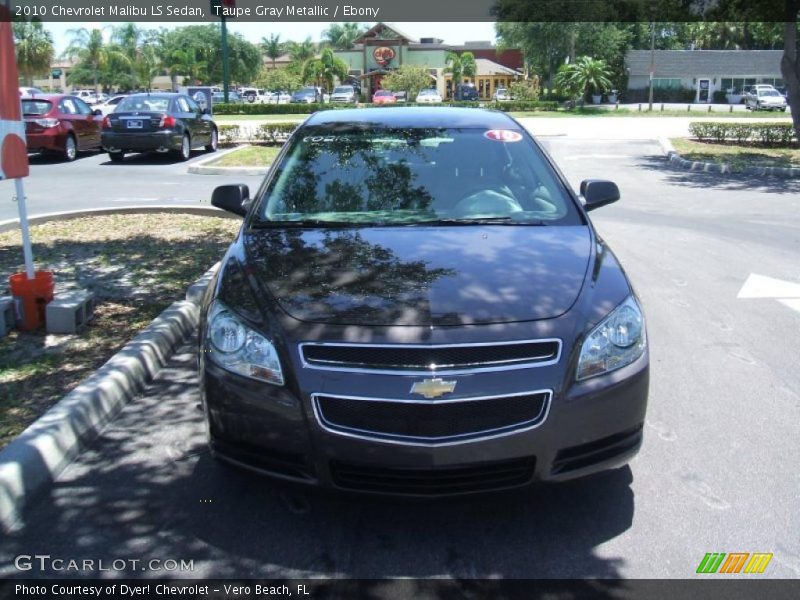 Taupe Gray Metallic / Ebony 2010 Chevrolet Malibu LS Sedan