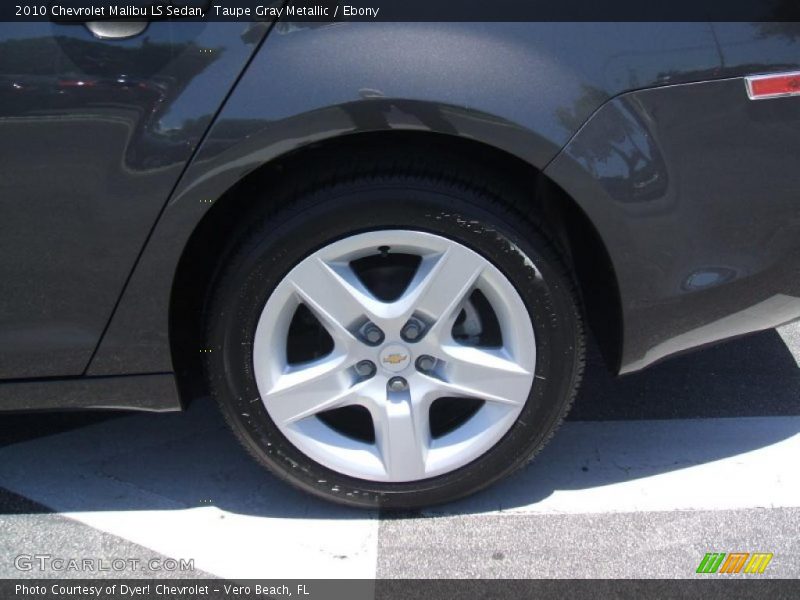 Taupe Gray Metallic / Ebony 2010 Chevrolet Malibu LS Sedan