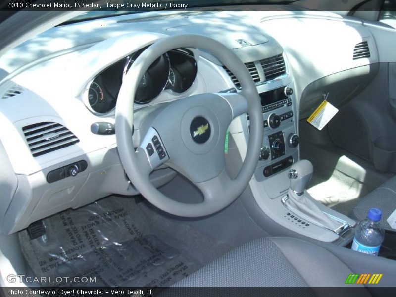 Taupe Gray Metallic / Ebony 2010 Chevrolet Malibu LS Sedan
