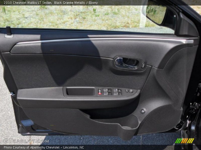 Black Granite Metallic / Ebony 2010 Chevrolet Malibu LT Sedan