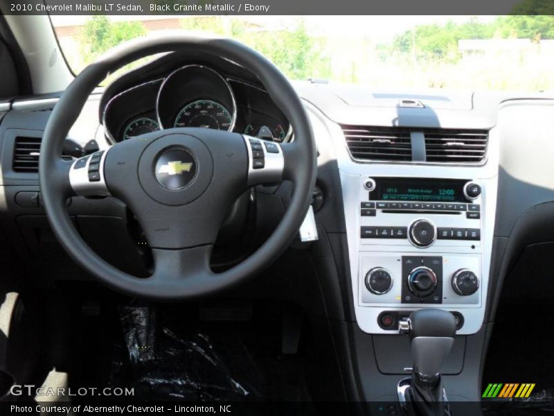 Black Granite Metallic / Ebony 2010 Chevrolet Malibu LT Sedan