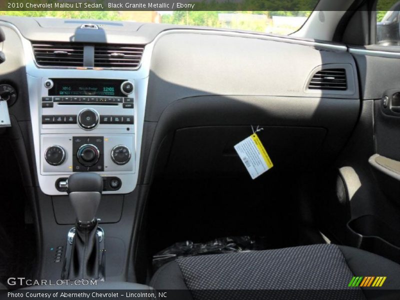 Black Granite Metallic / Ebony 2010 Chevrolet Malibu LT Sedan