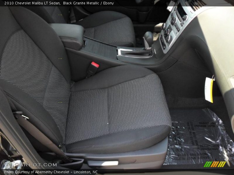Black Granite Metallic / Ebony 2010 Chevrolet Malibu LT Sedan