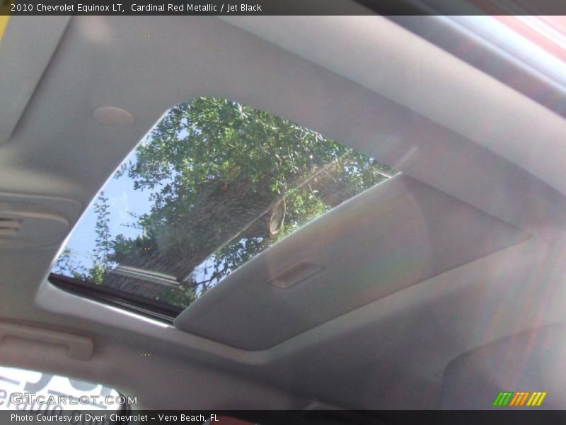 Cardinal Red Metallic / Jet Black 2010 Chevrolet Equinox LT