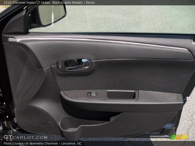 Black Granite Metallic / Ebony 2010 Chevrolet Malibu LT Sedan